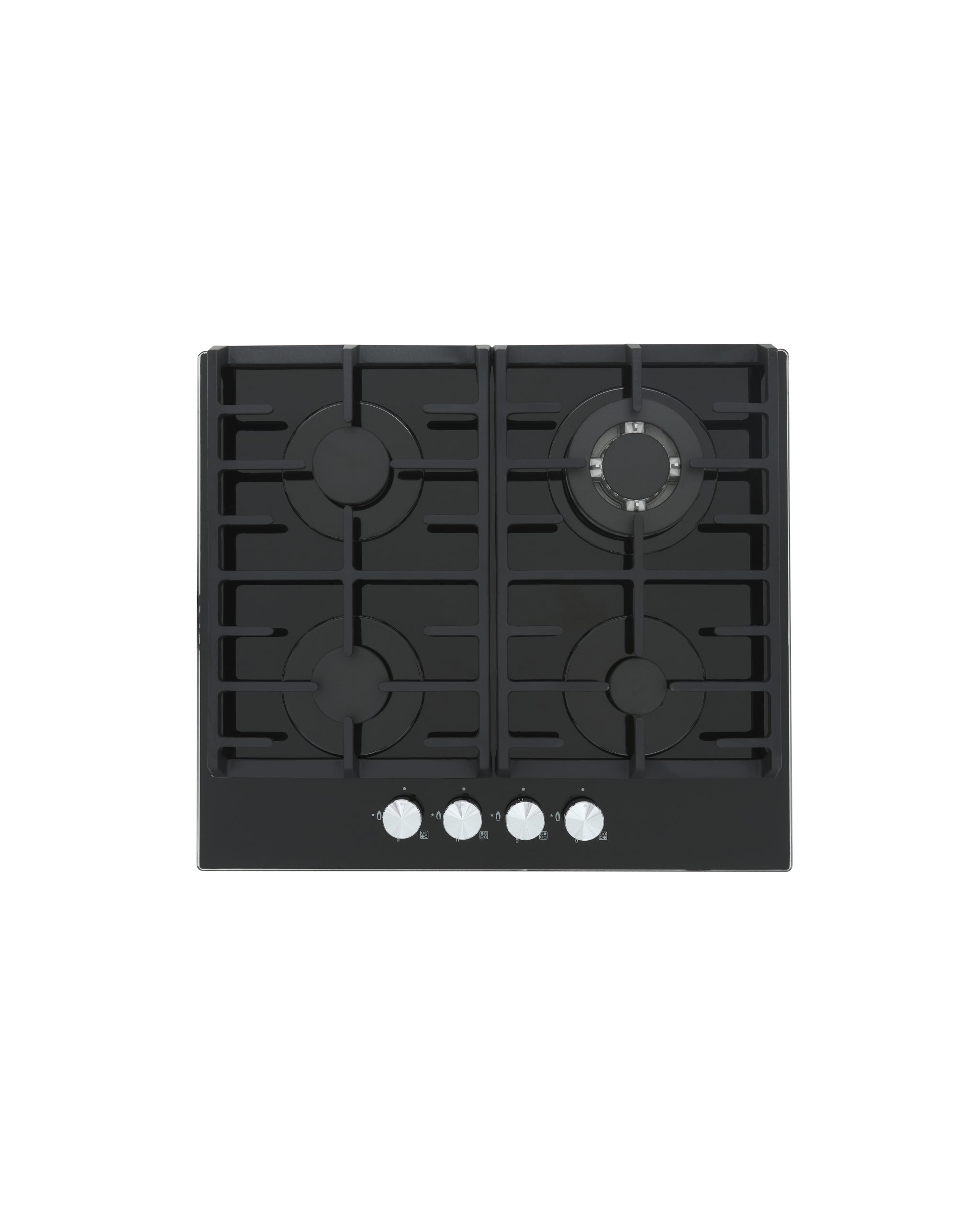 Built in Glass on Gas Hob - Black